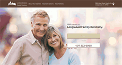 Desktop Screenshot of longwoodfamilydentistry.com